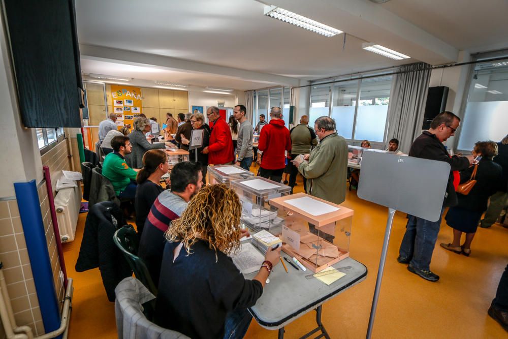 Jornada electoral en l´Alcoià y la Foia