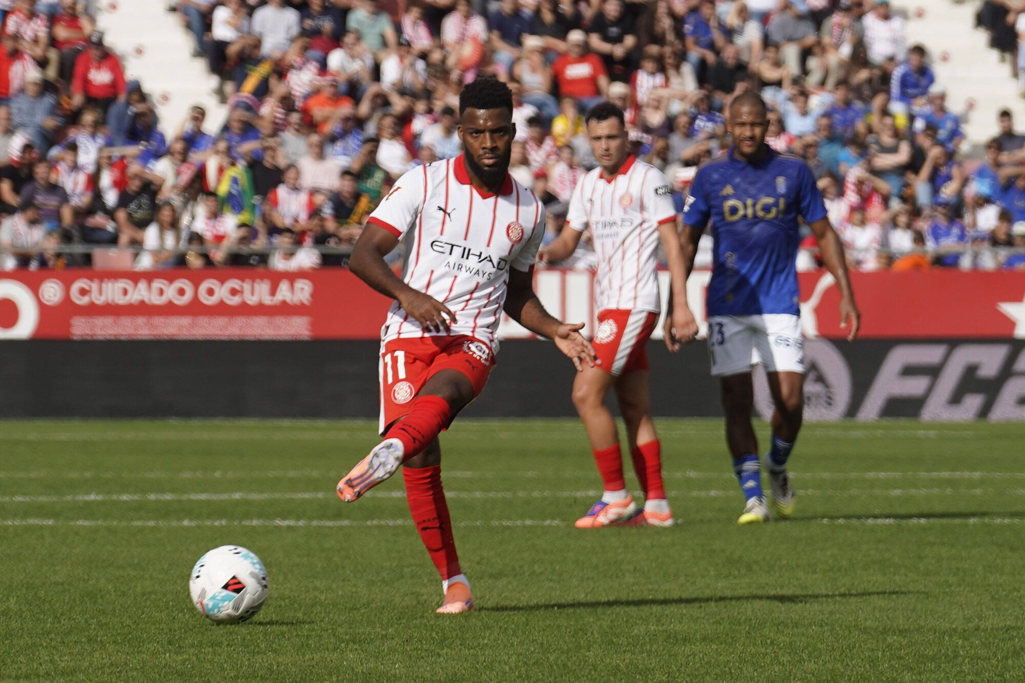Les imatges del Girona - Reial Oviedo