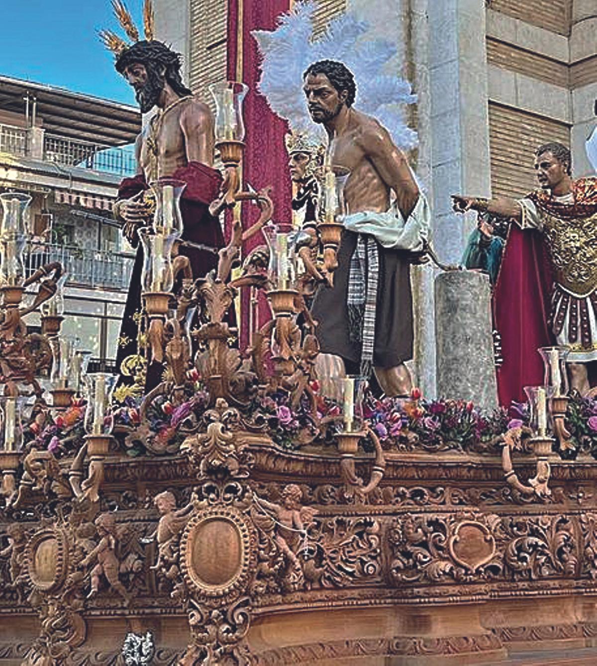 Martes Santo. Nuestro Señor de los Afligidos en procesión.