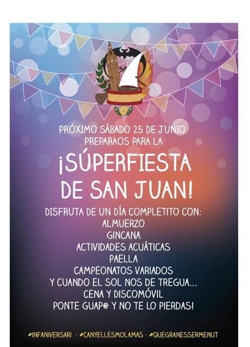 Carteles de Verbenas de San Juan del día 25