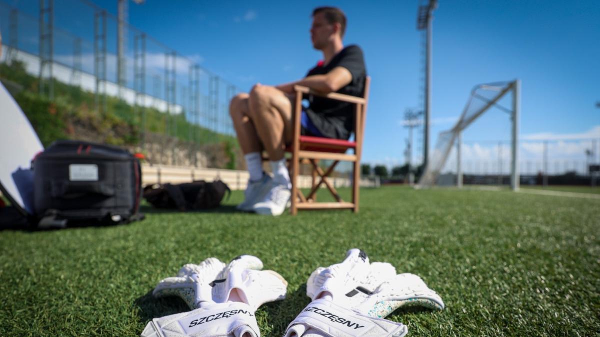 Szczesny atendió a SPORT con máxima amabilidad