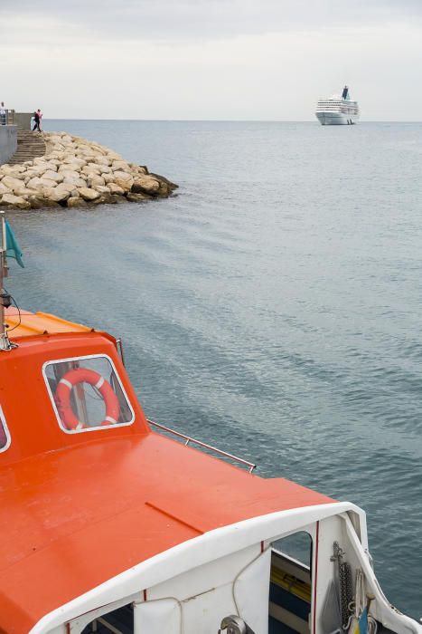 Cruceristas con acento alemán en Benidorm