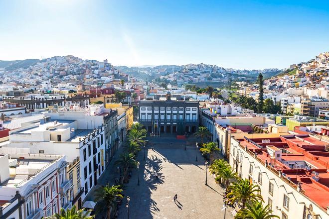 Plaza principal de Gran Canaria, Islas Canarias