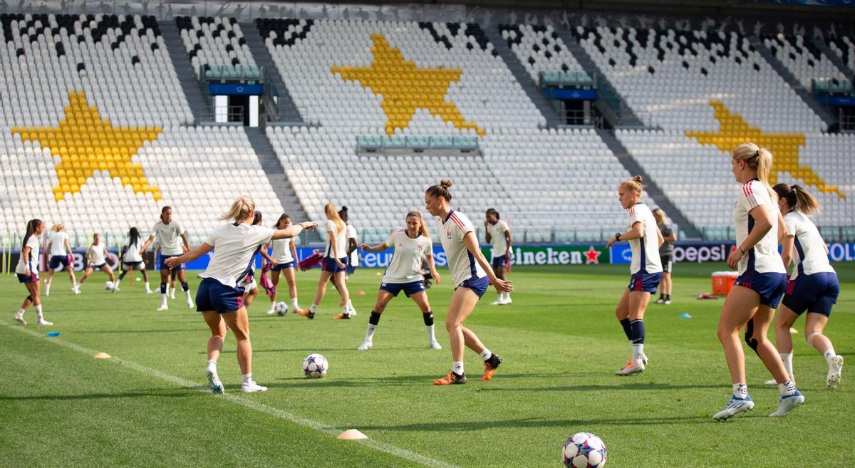 El Lyon, preparado para la final de la Champions League El Lyon, preparado para la final de la Champions League