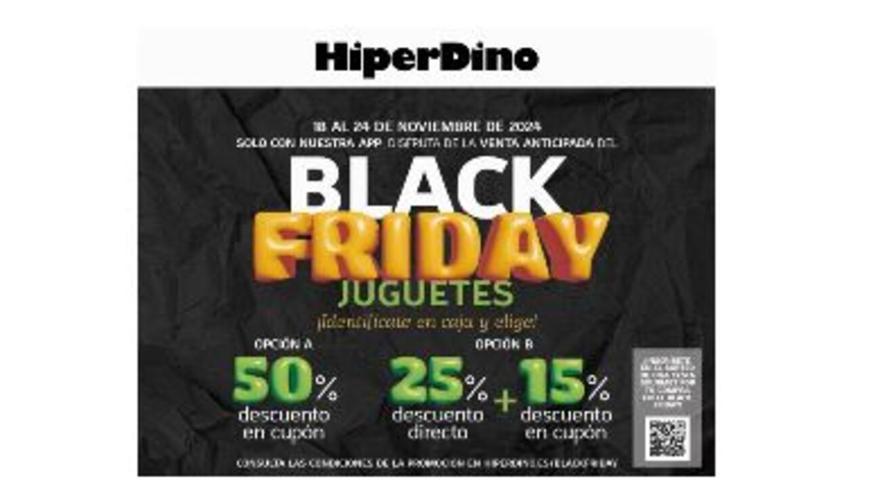 El Black Friday de HiperDino regresa con descuentos del 50% en juguetes