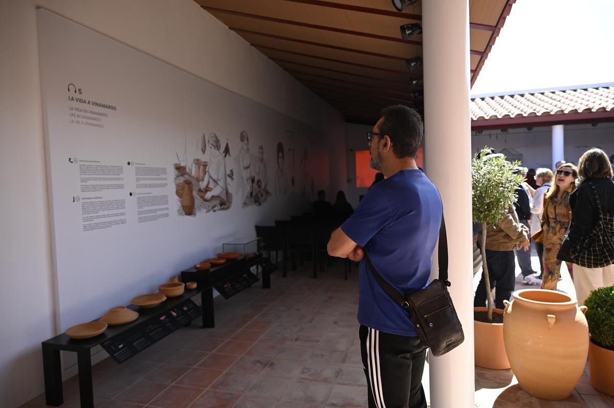 Primera visita a la villa romana de Vinamargo