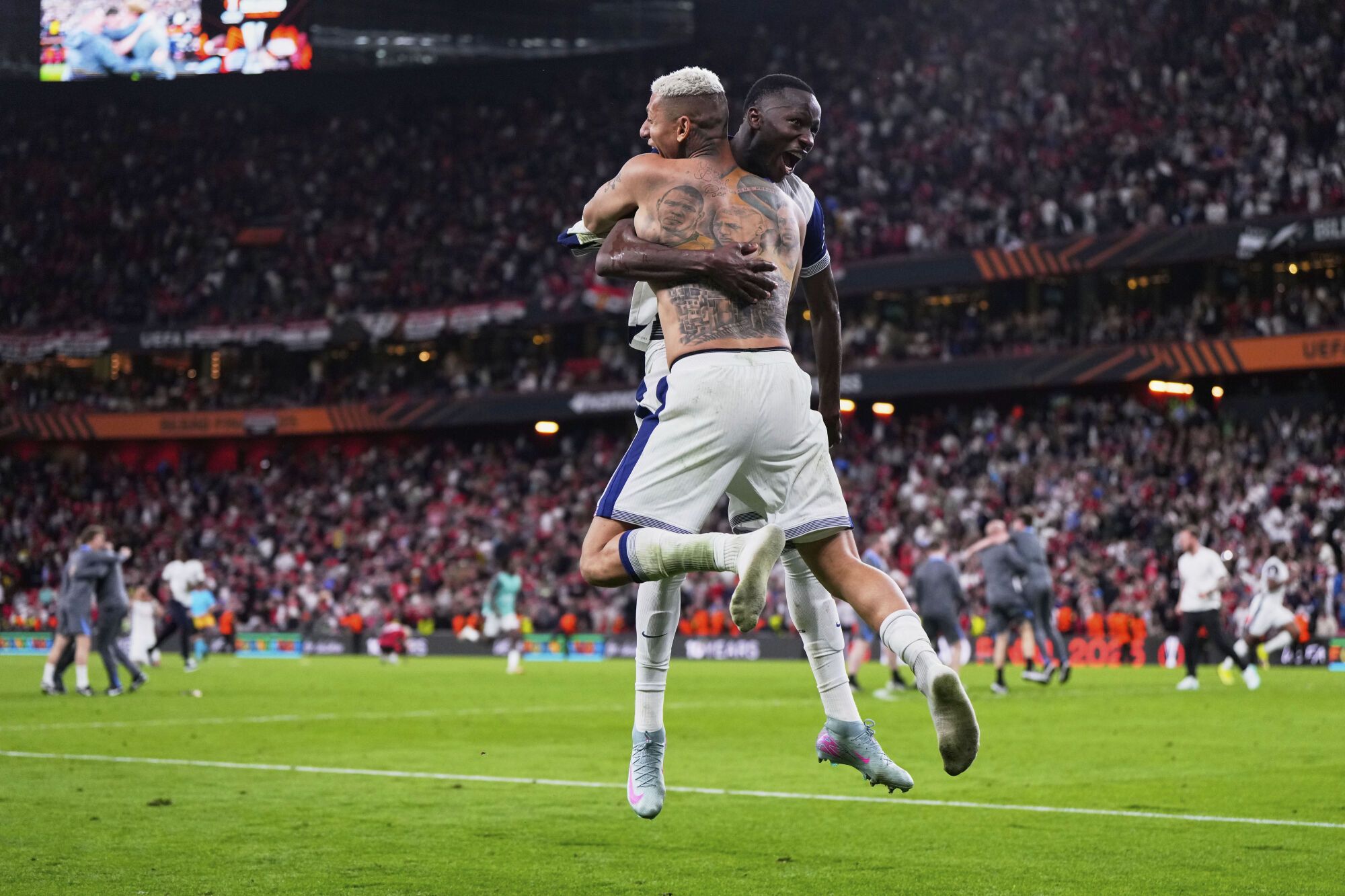 Final de la Europa League: Tottenham Hotspur - Manchester United.