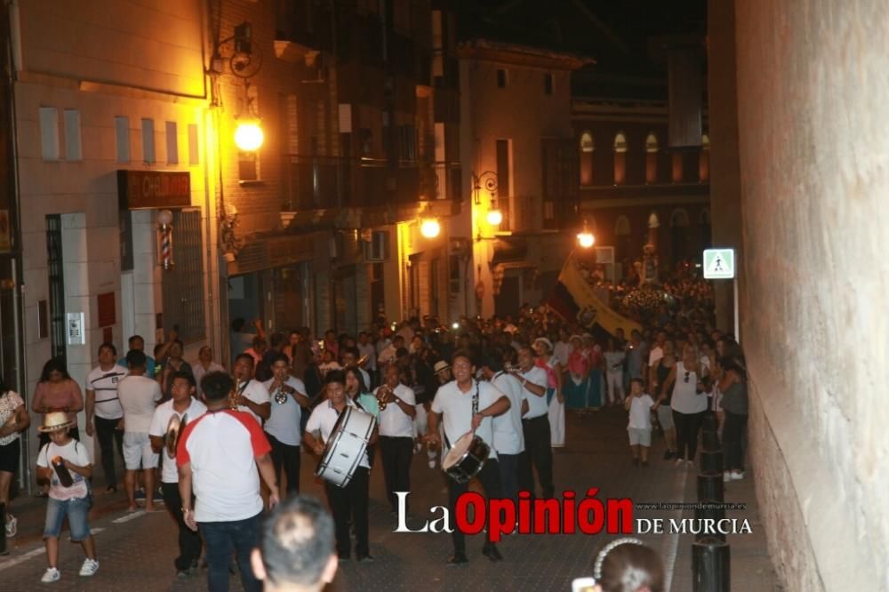 Procesión de la Virgen del Cisne en Lorca