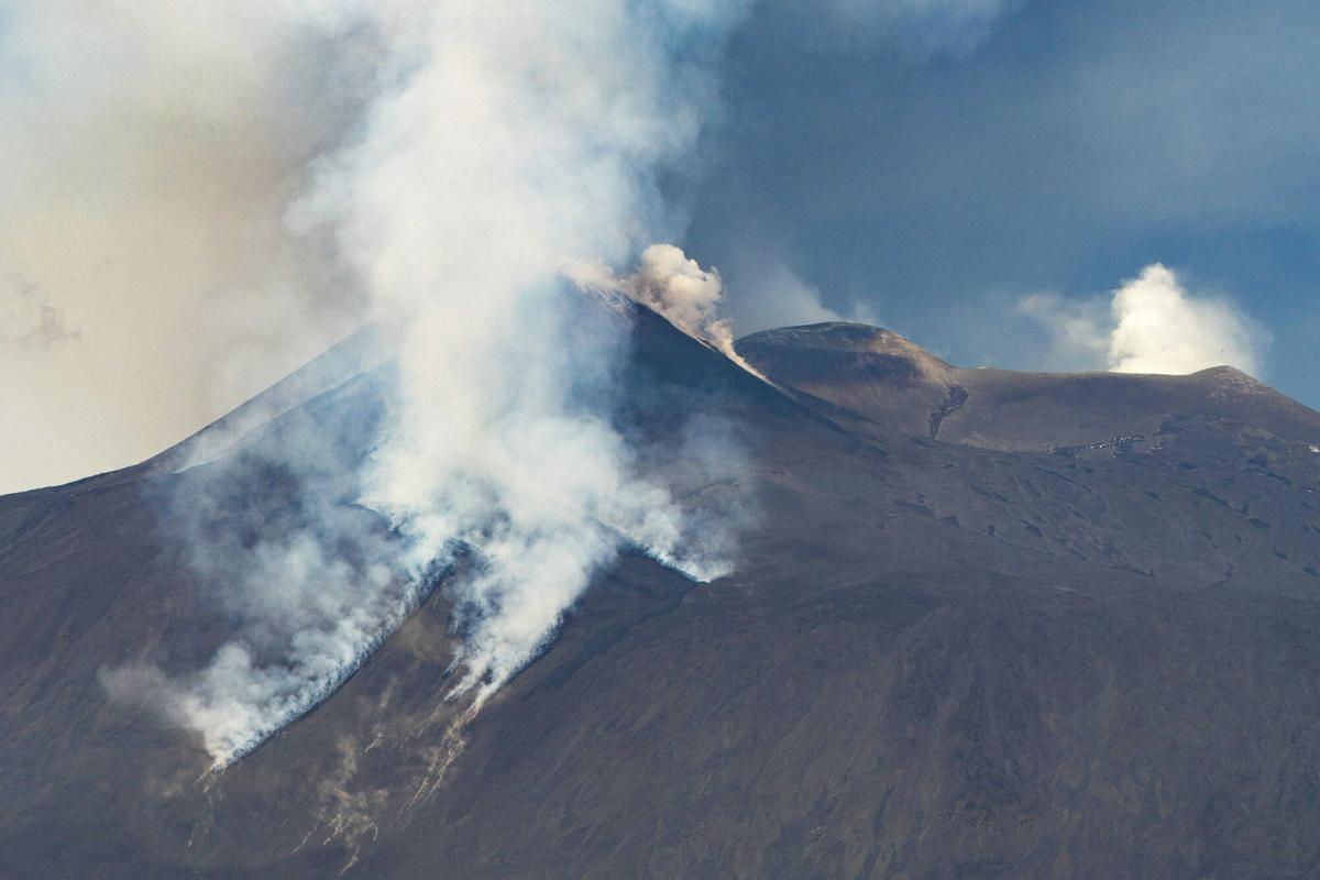 La erupción del Etna, en imágenes.