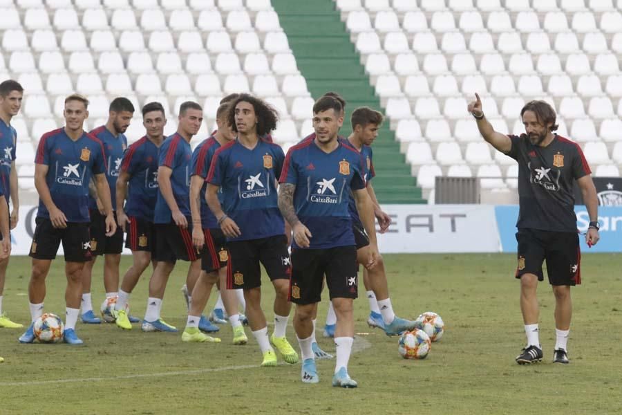 Entrenamiento de la Sub 21 en Córdoba