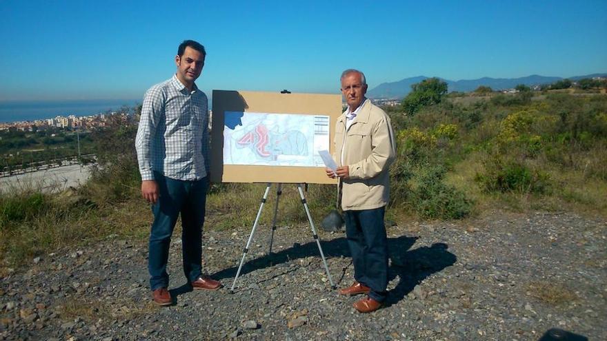 Enrique Monterroso y Miguel Díaz en La Serranía.