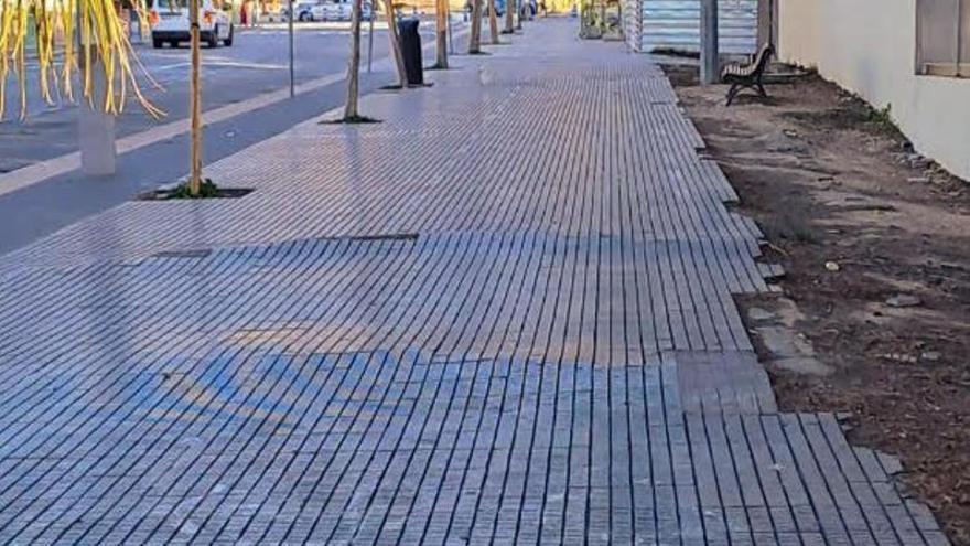 El PSOE reclama un plan urgente para renovar el “lamentable” estado de los accesos al Salt de l´Aigua