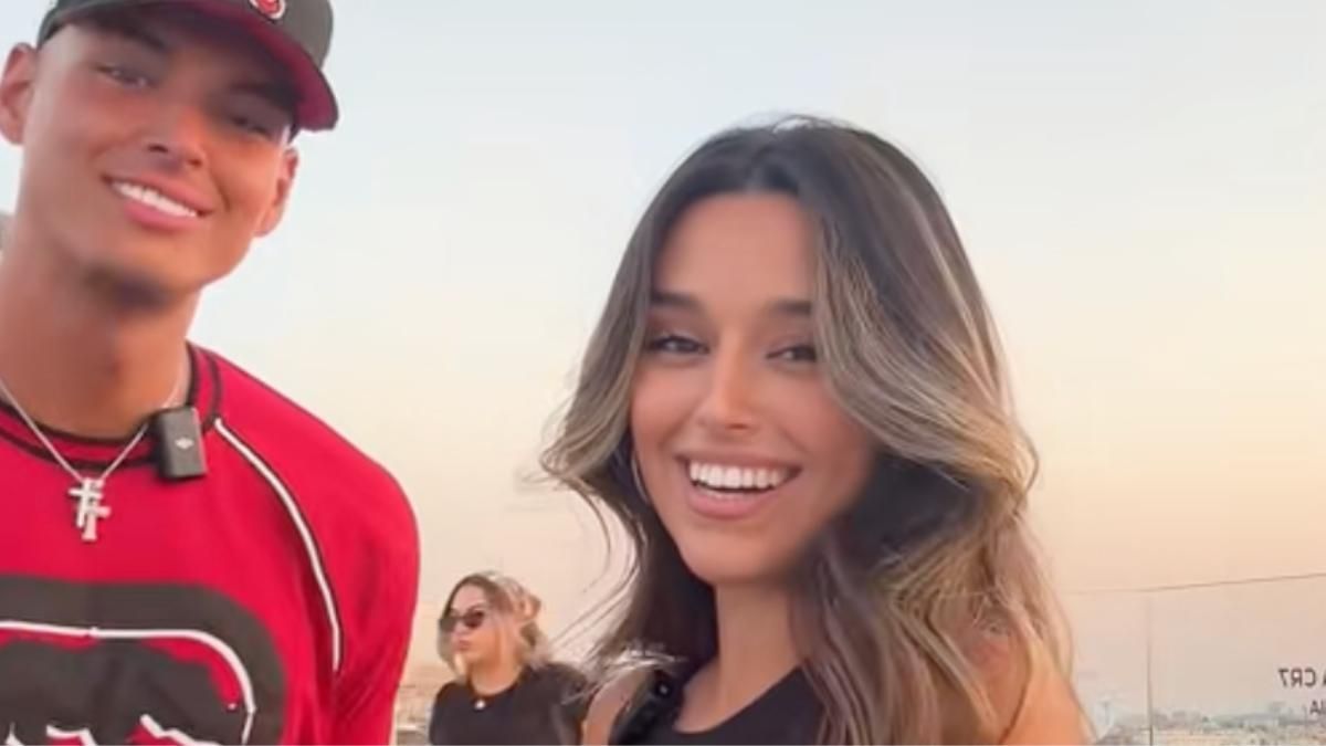 Marta Díaz bailando junto a Marlon