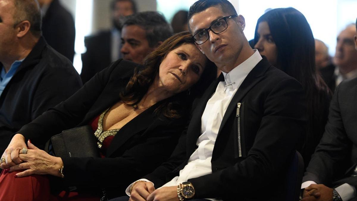 Cristiano Ronaldo y Dolores Aveiro