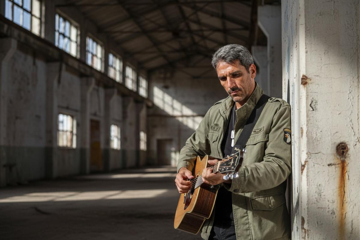 El cantautor asturiano Daniel Viloria publica su primer álbum en abril.