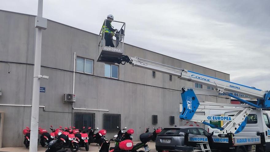 El polígono industrial Camí la Mar (Alboraia) continúa modernizándose con la financiación del Ivace.