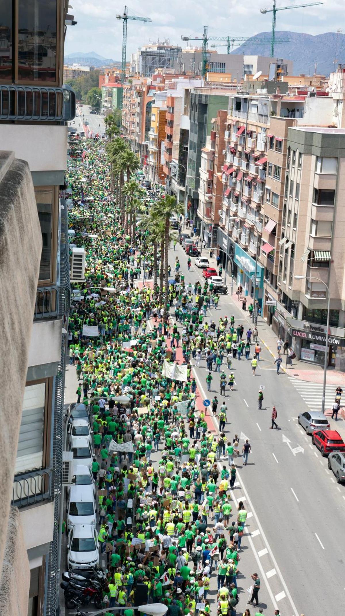 La lucha docente vuelve a las calles de Alicante en la segunda semana de huelga