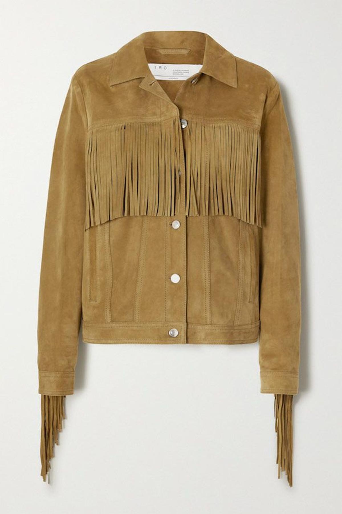 Cazadora 'cowboy' con flecos, de Iro