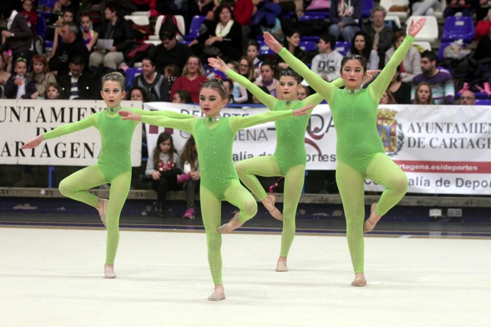 Campeonato de gimnasia rítmica en Cartagena