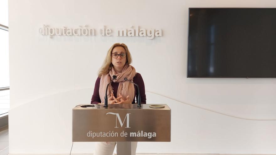 La portavoz de Unidas Podemos en la Diputación de Málaga, Teresa Sánchez, ha reclamado que la institución supramunicipal asuma la gestión directa del servicio de ayuda a domicilio.