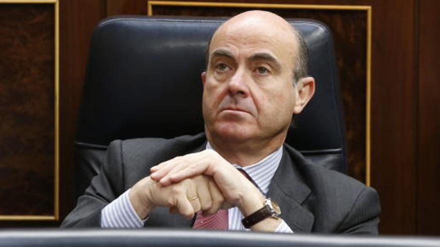 El ministro de Economía Luis de Guindos.