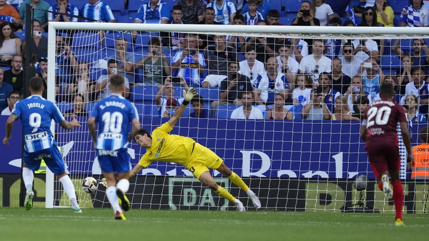 Espanyol - Sevilla : El gol de Joselu