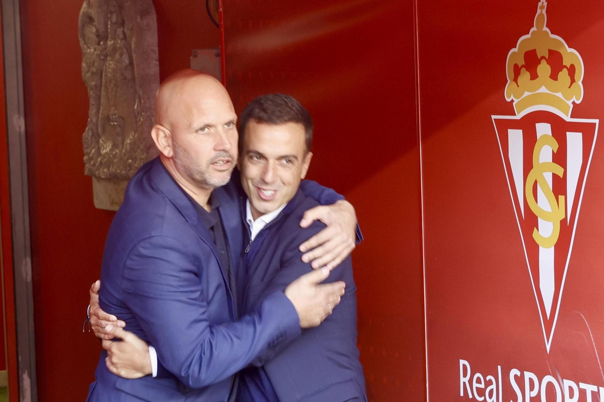 EN IMÁGENES: El partido del Sporting- Racing de Santander en El Molinón