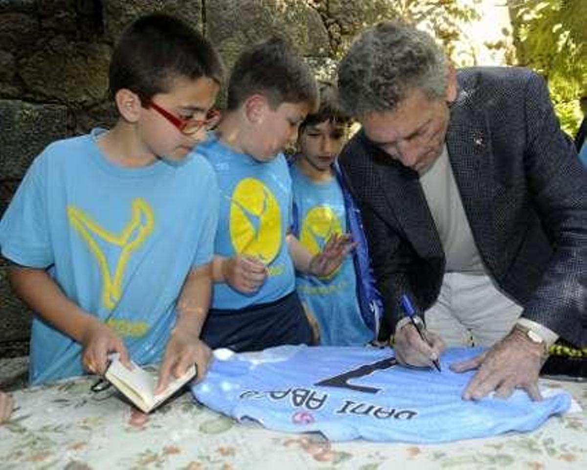 El Celta apadrina el Arousa Fútbol-7
