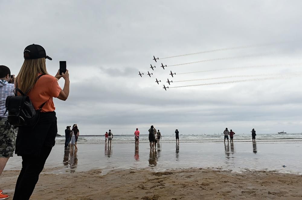 El Festival Aéreo de Gijón, en imágenes