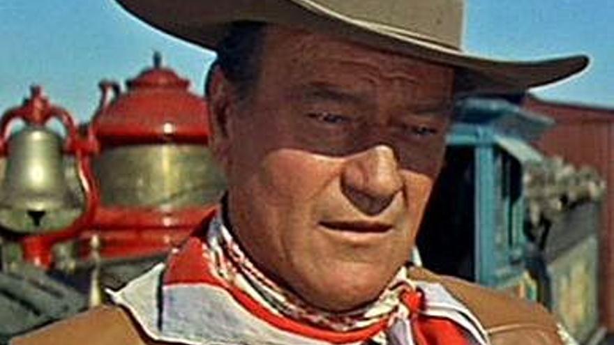 John Wayne, a quien dobló de forma recurrente.