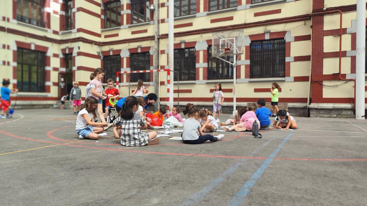 Campamentos urbanos de Mieres &quot;Movámonos Xuntos&quot;,  en el colegio Liceo