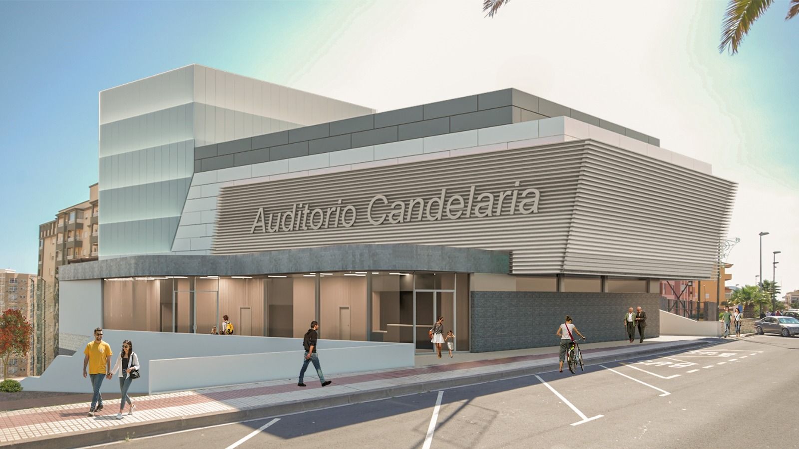 Infografías del Auditorio Municipal de Candelaria