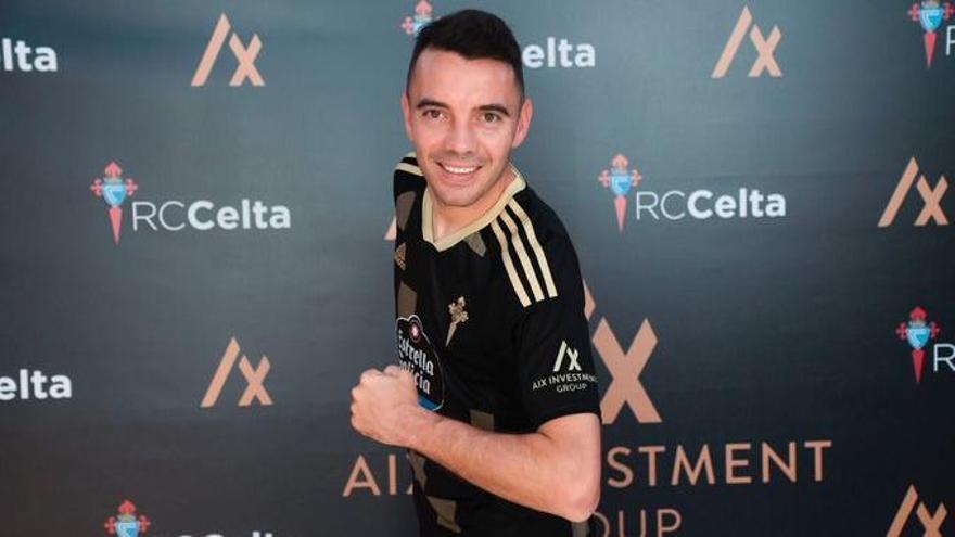 Así ha cambiado el peinado de Iago Aspas