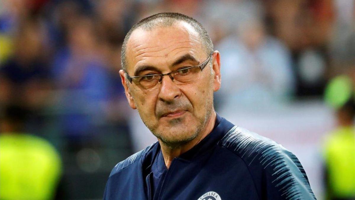 Sarri tras ser campeón en Bakú