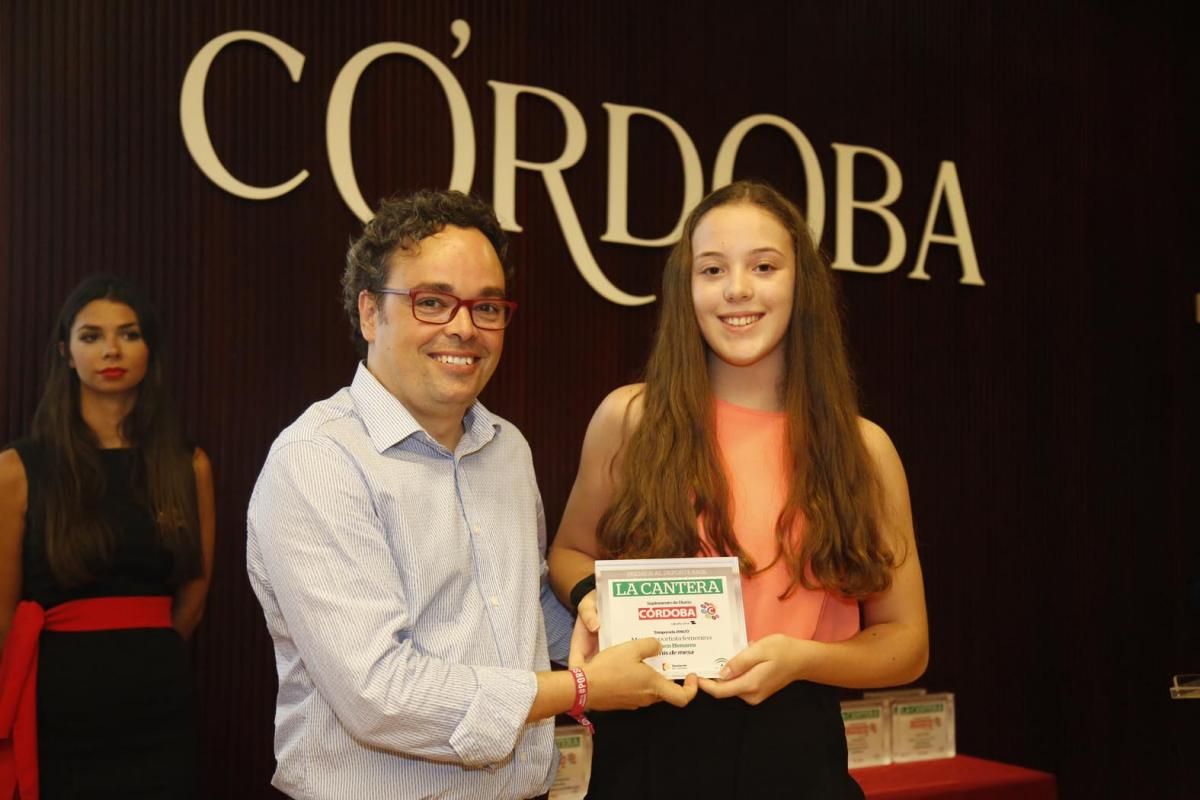 Los premios de la Cantera de Diario Córdoba.