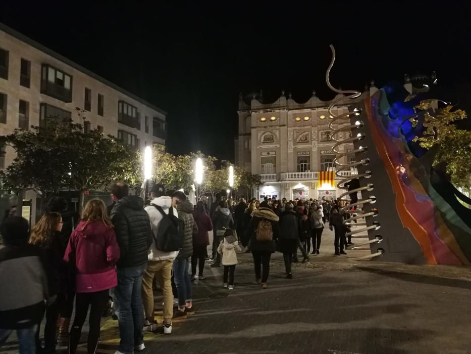 Ple absolut al Jardí de Figueres en la representació dels Pastorets del Monturiol.