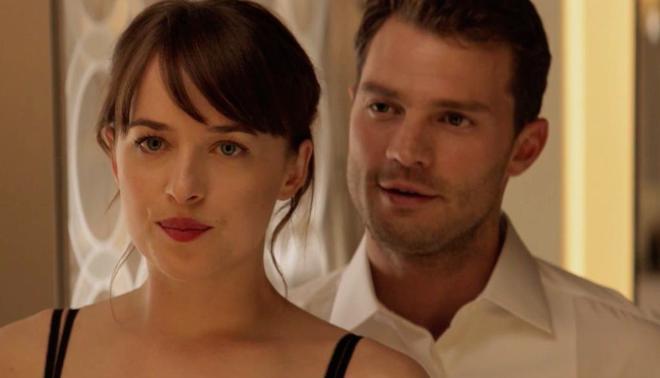 La barra de labios de Dakota Johnson en 'Cincuenta sombras más oscuras'