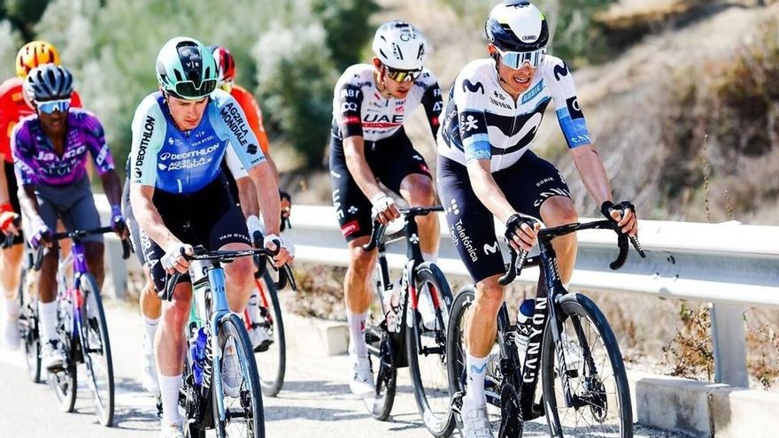Enric Mas es protagonista en la segunda etapa de la Vuelta a Andalucía