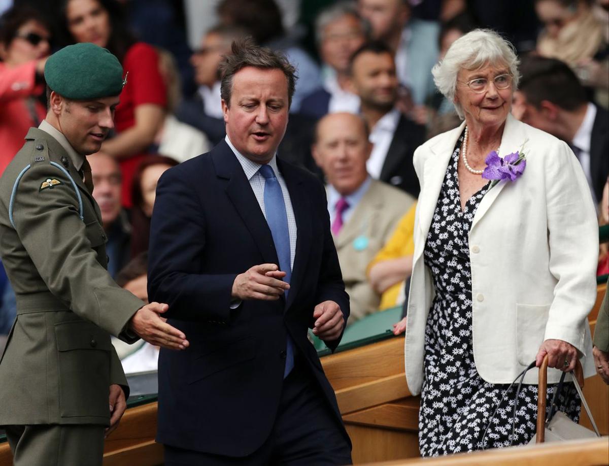Final de Wimbledon: David Cameron