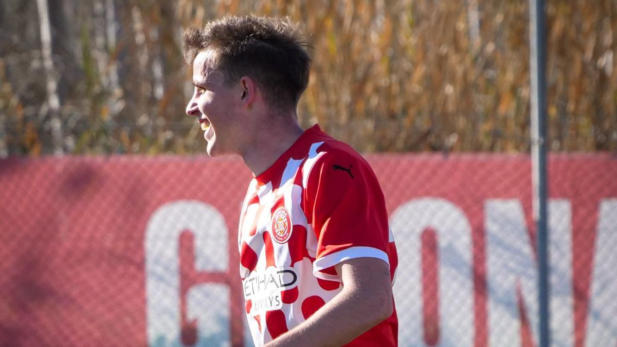 Ricard Artero regresó con el filial el pasado mes de enero