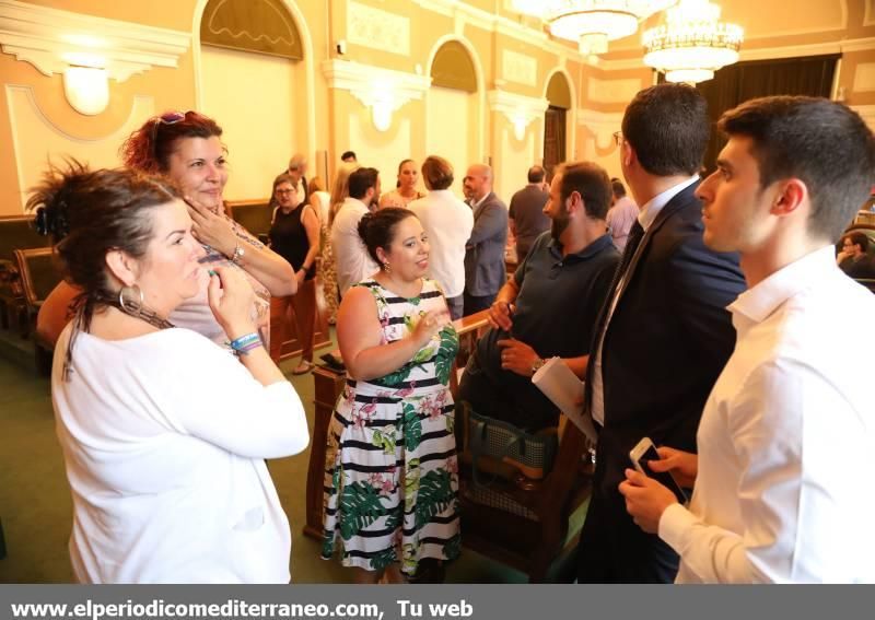 Primer pleno de la legislatura en el Ayuntamiento de Castelló