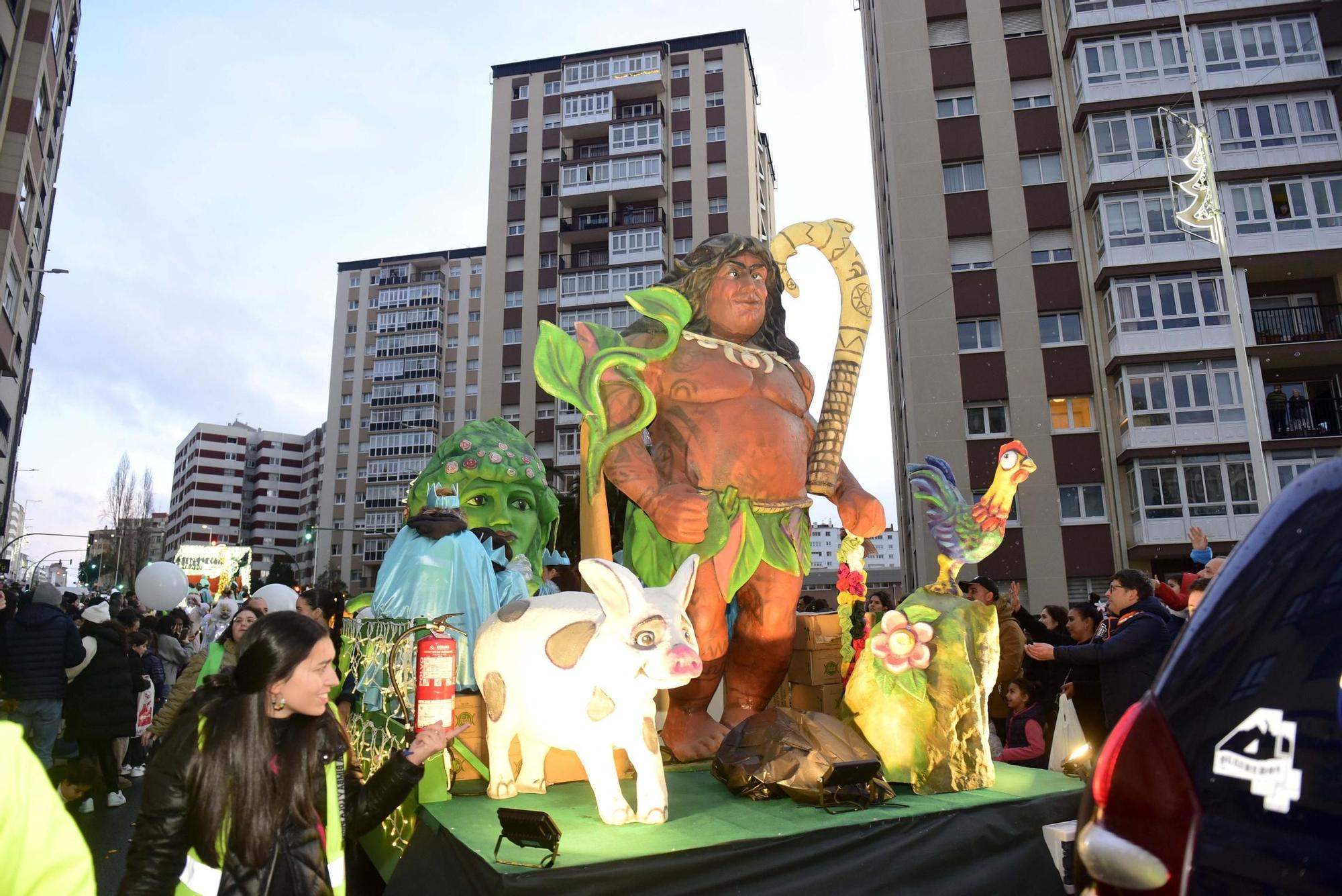 La llegada de los Reyes Magos a María Pita