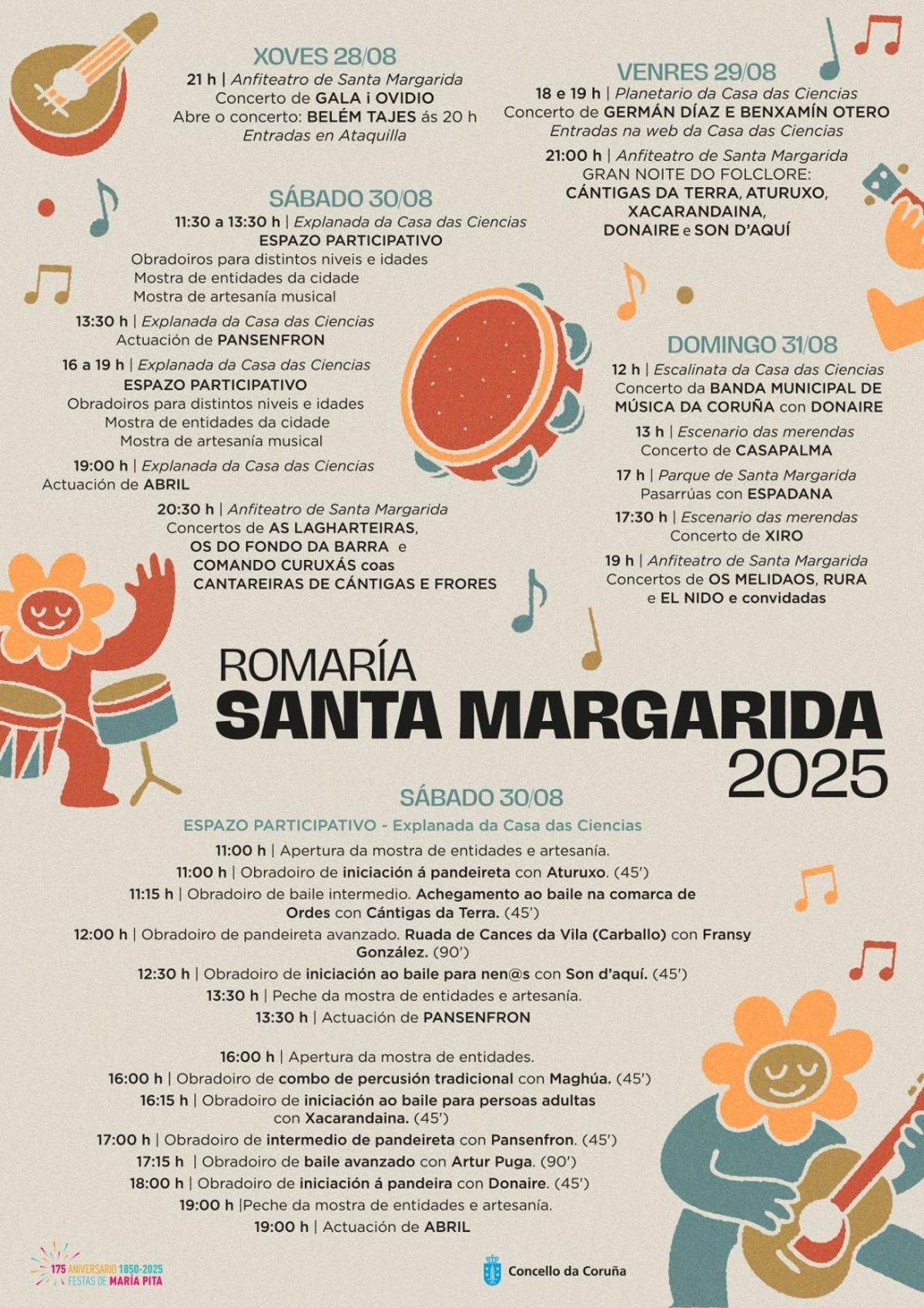 Programación de la Romaría