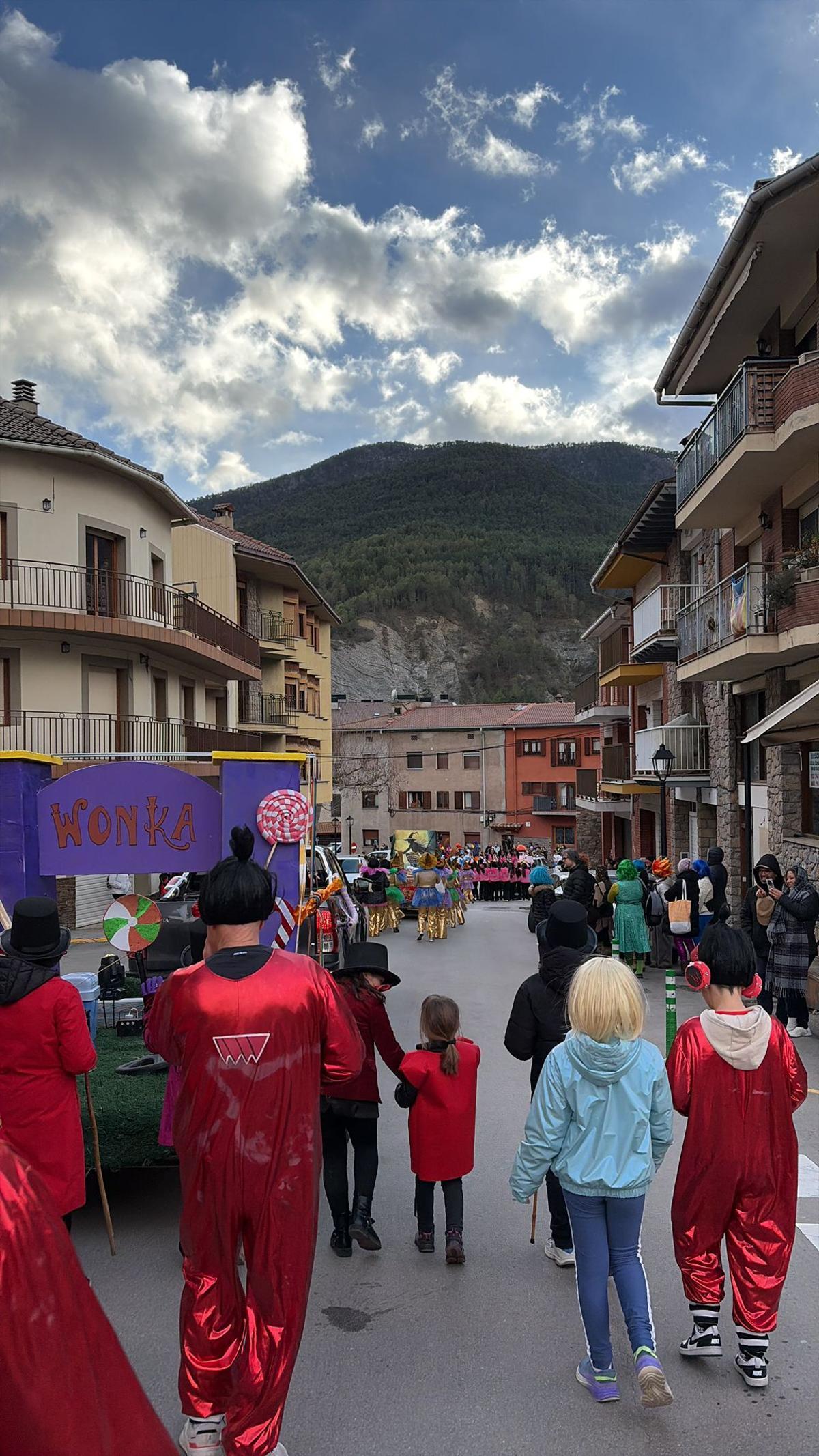 Un moment de la festa baganesa