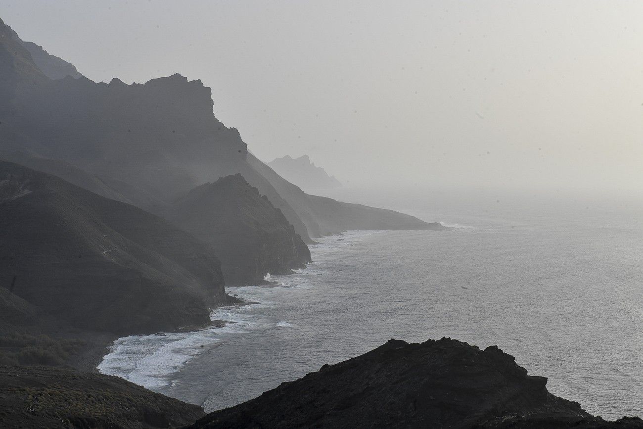 Calima en Gran Canaria (18/04/22)