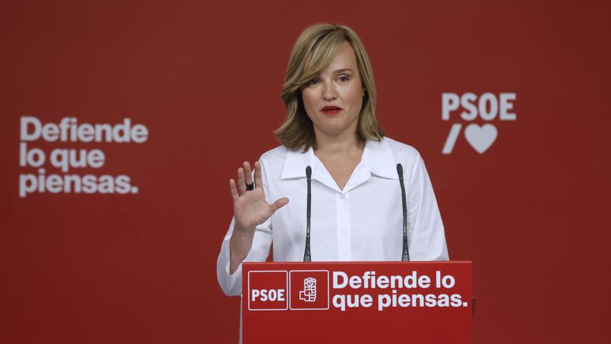 Pilar Alegría, cabeza de lista del PSOE por Zaragoza
