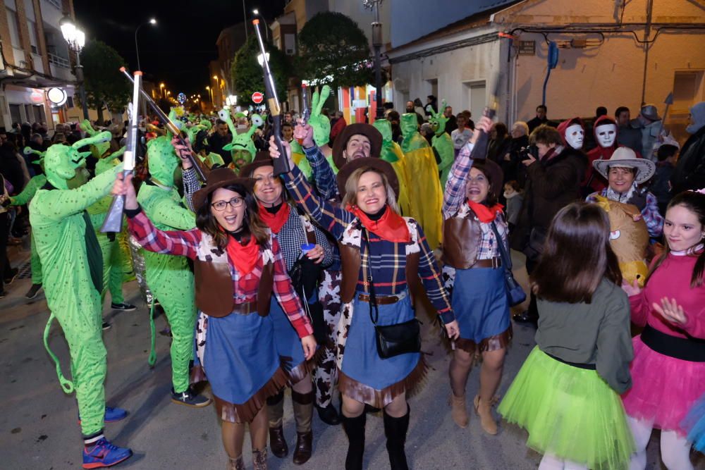 Un Carnaval en plena Cuaresma en Sax.