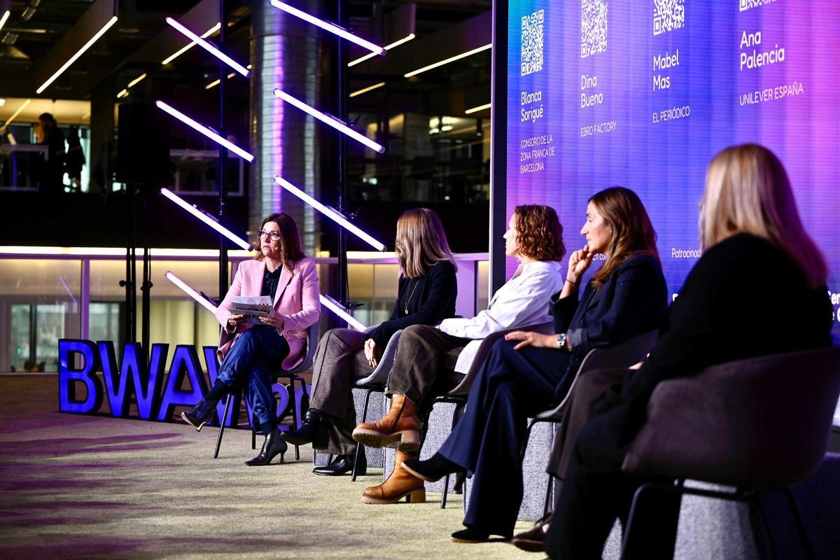 Uno de los encuentros de la segunda jornada de la Barcelona Woman Acceleration Week