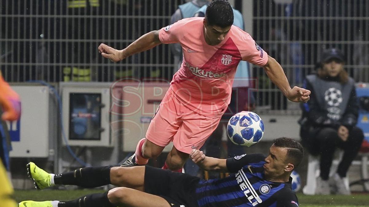 Inter Milan, 1 - FC Barcelona, 1