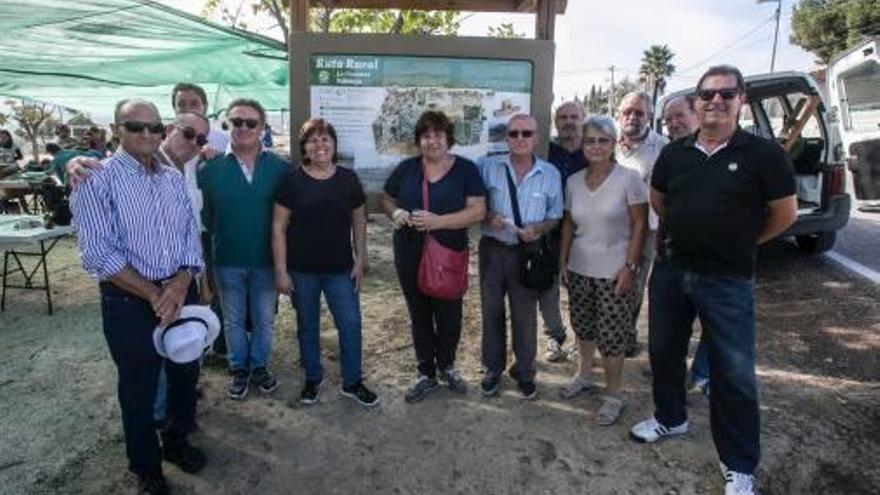 Jornada de convivencia celebrada ayer en La Vallonga.